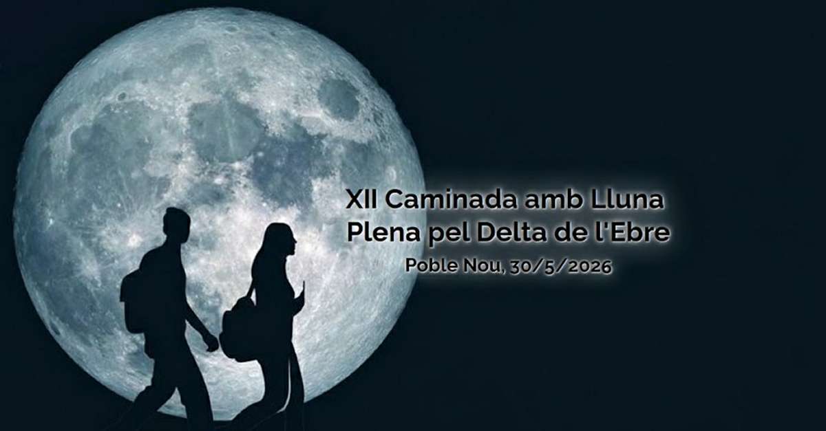 12a Caminada amb lluna plena pel delta de l�Ebre