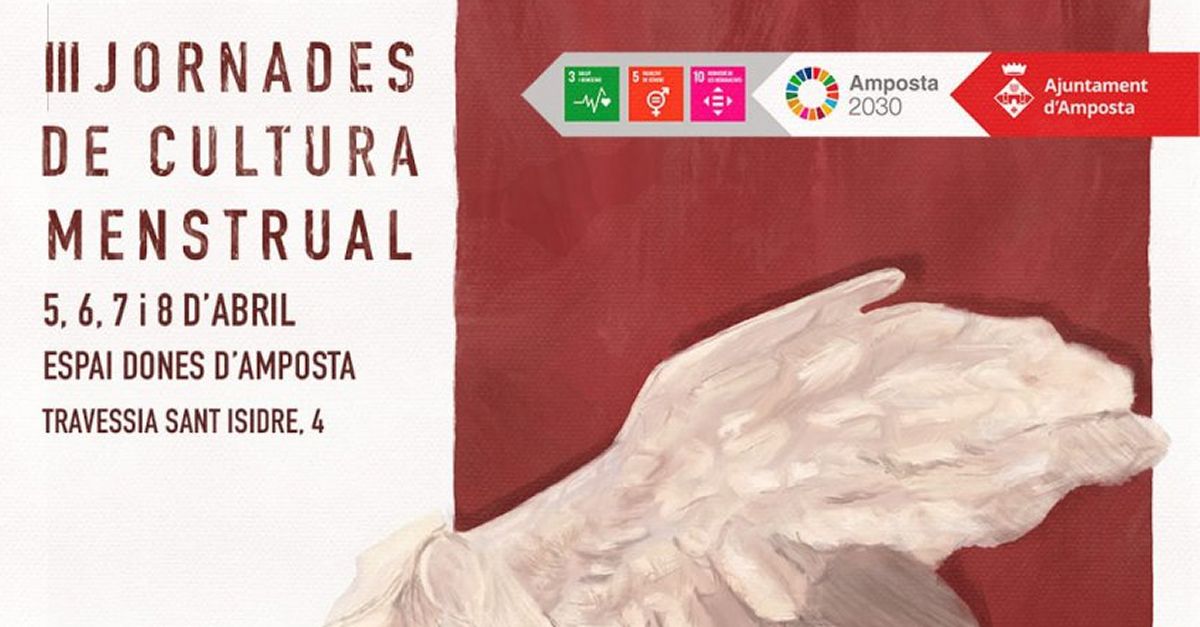 Amposta programa les terceres Jornades de Cultura Menstrual