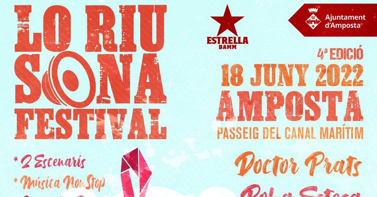 La quarta edici� del festival Lo Riu Sona Festival portar� dotze hores de m�sica sense interrupcions a Amposta