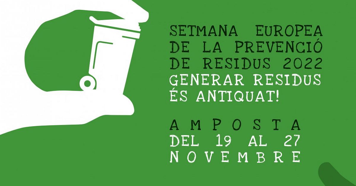 La Setmana Europea de Prevenci� de Residus programa una fira de productes de segona m� i l��s d�envasos reutilitzables al mercat