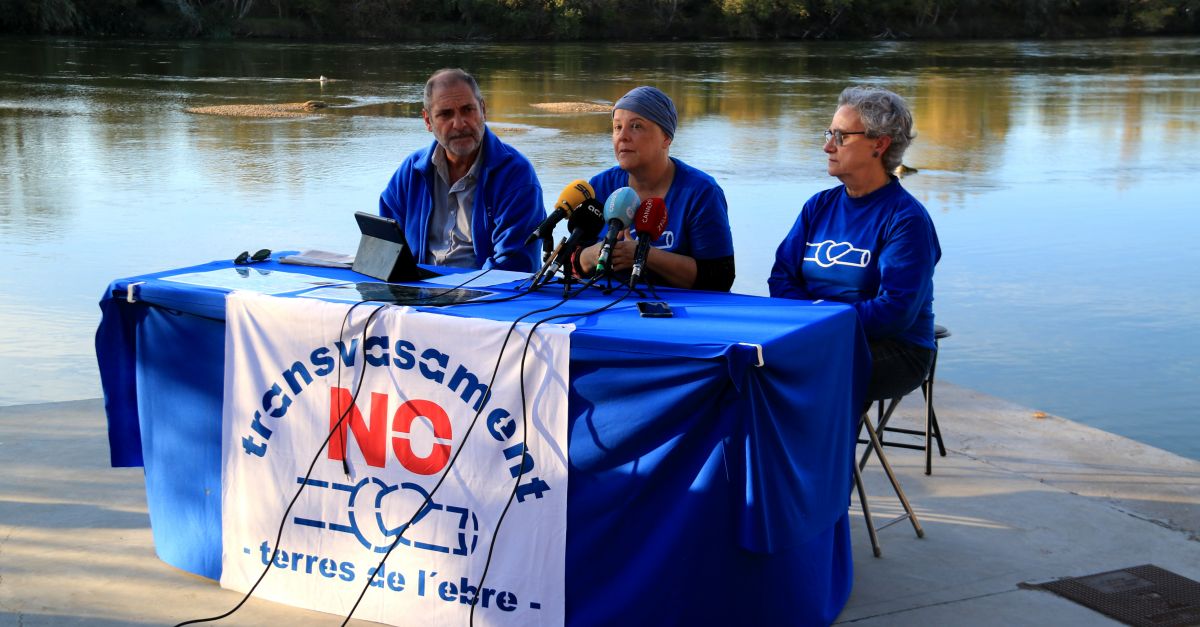 La PDE reclama prctiques efectives a la CHE per moure sediments a curt termini