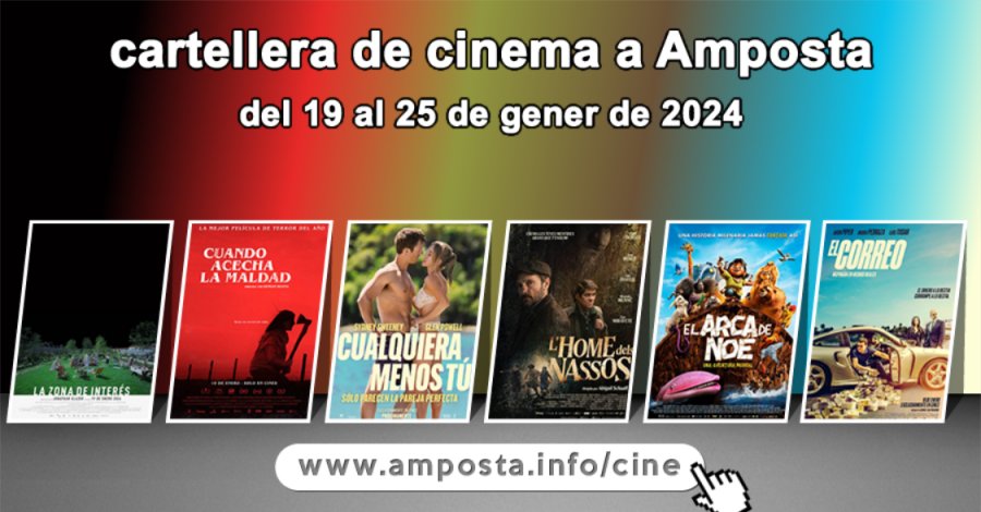 Cartellera de cinema a Amposta