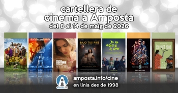 Cartellera de cinema a Amposta del 8 al 14 de maig de 2026