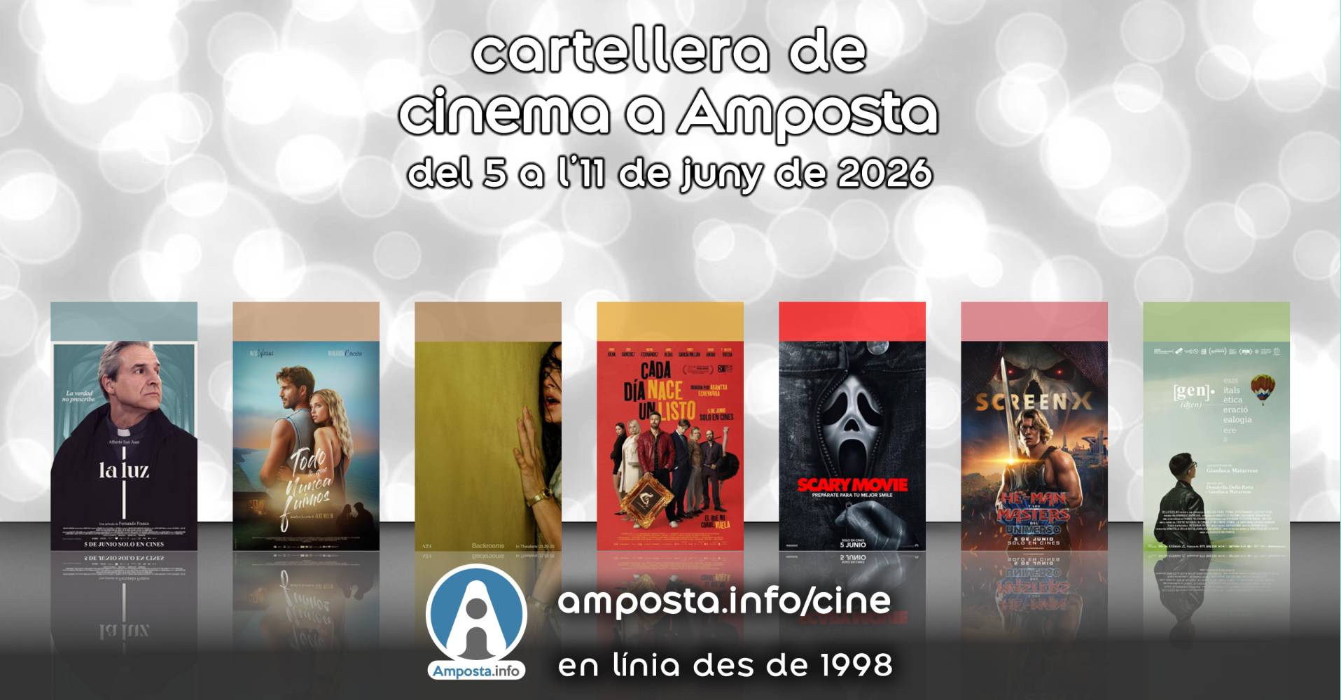 Cartellera de cinema a Amposta del 5 a l&rsquo;11 de juny de 2026