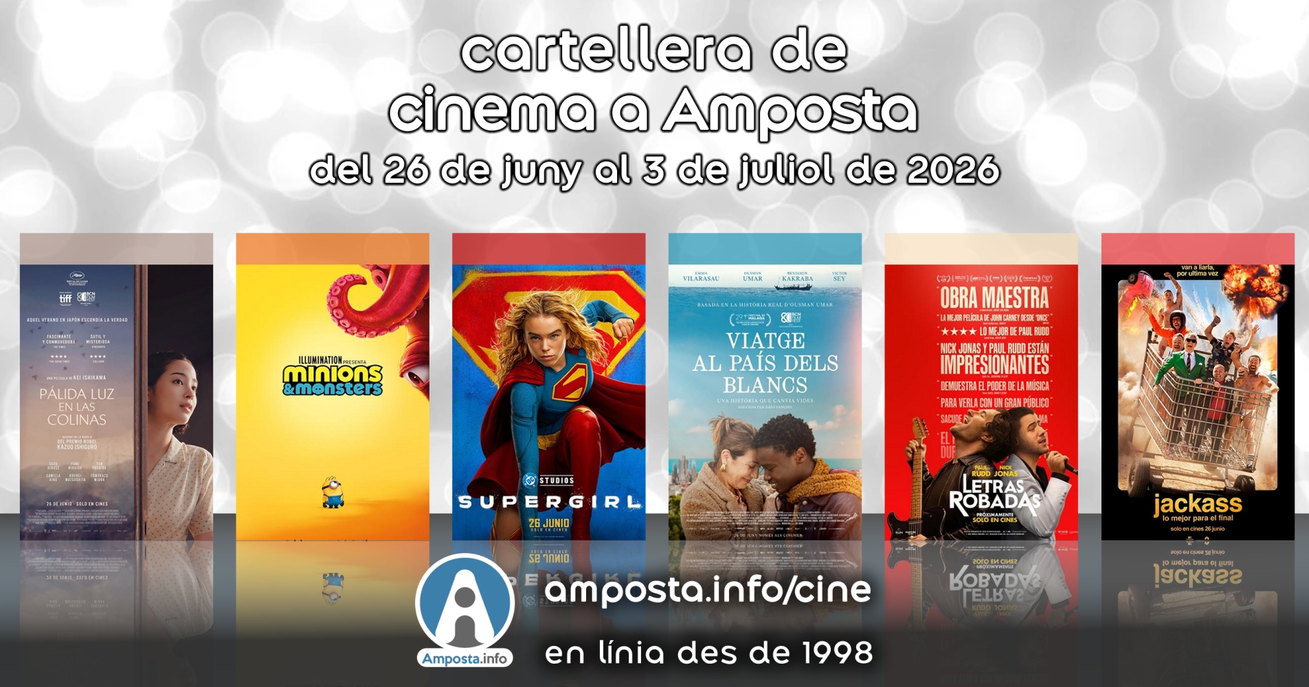 Cartellera de cinema a Amposta del 26 de juny al 3 de juliol de 2026