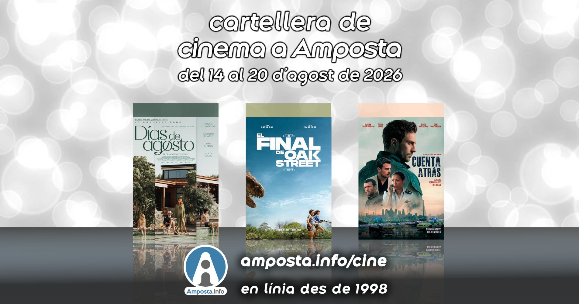Cartellera de cinema a Amposta del 14 al 20 d�agost de 2026