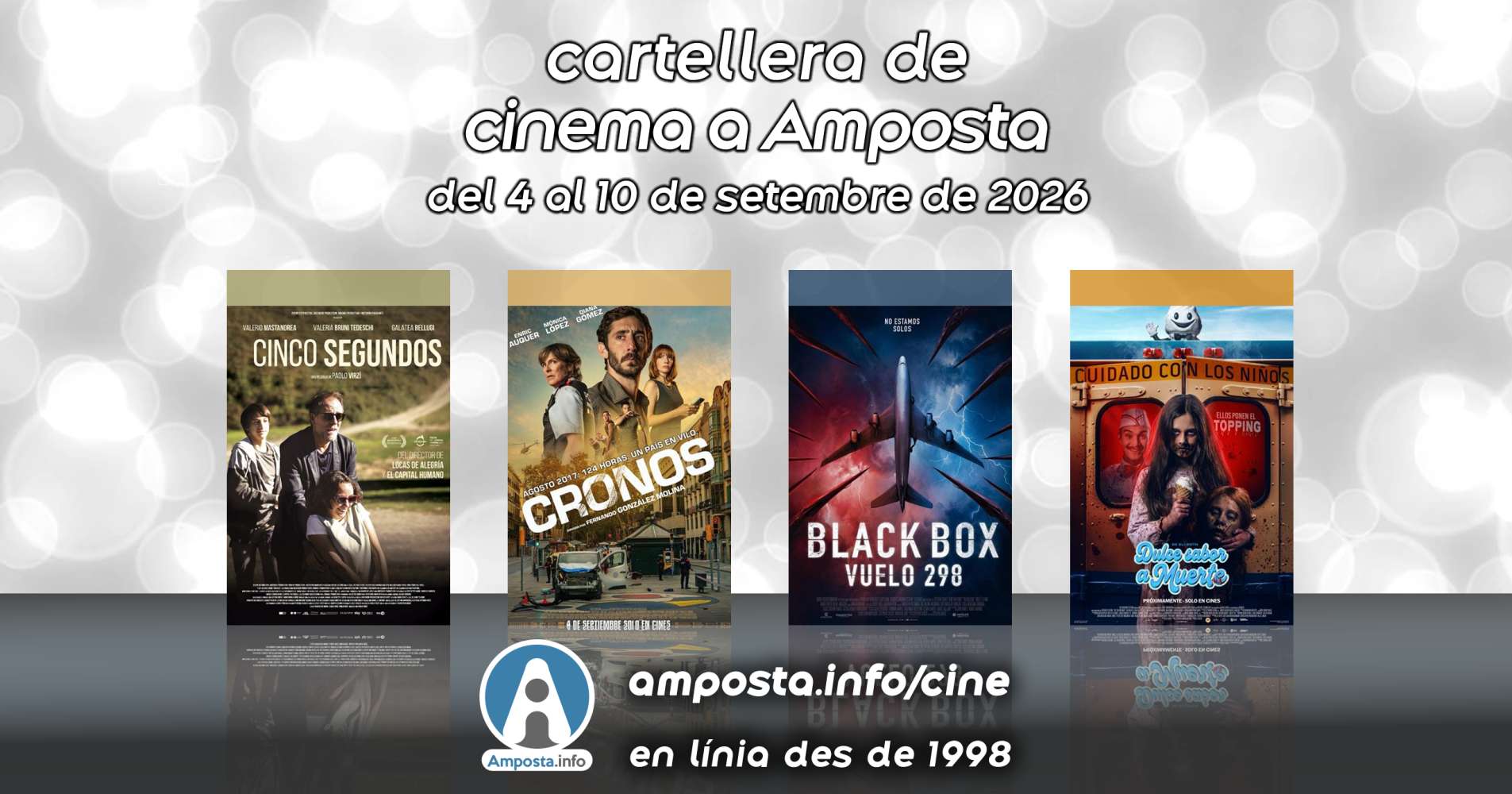 Cartellera de cinema a Amposta del 4 al 10 de setembre de 2026