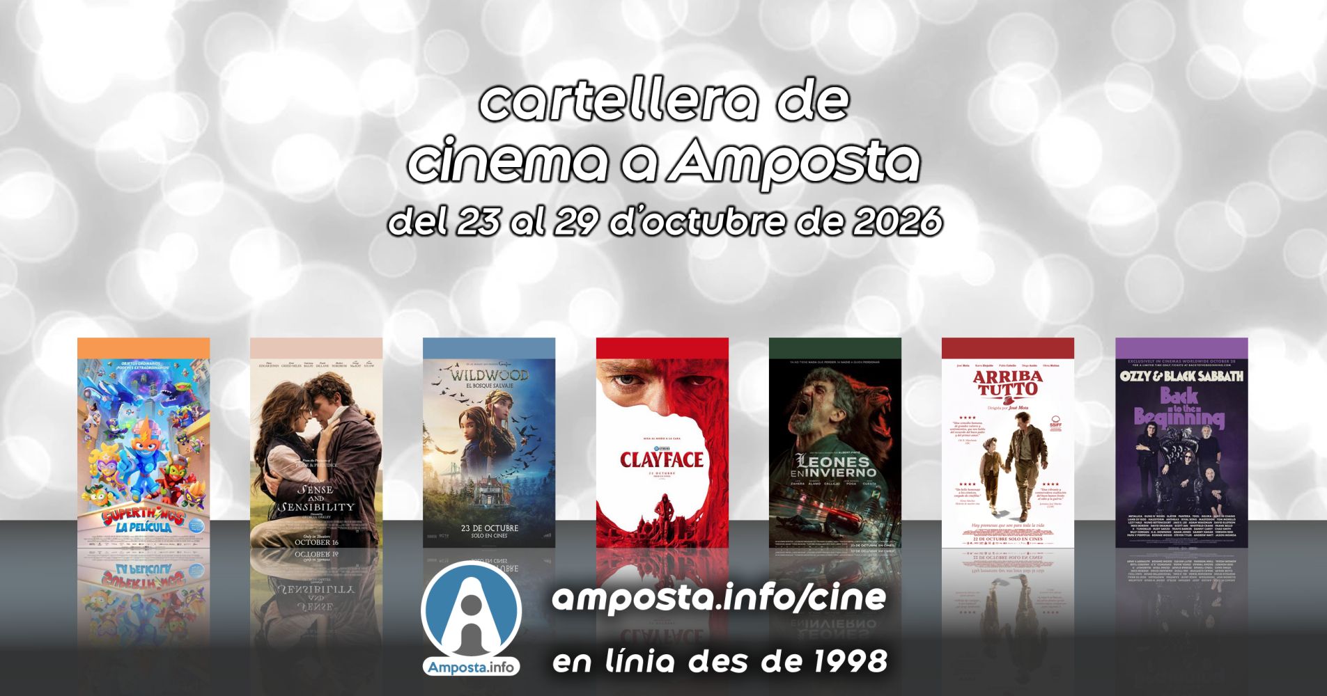 Cartellera de cinema a Amposta del 23 al 29 d�octubre de 2026