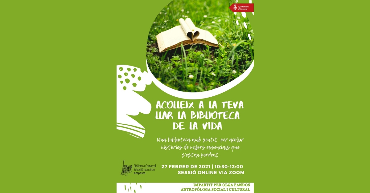 Acolleix a la teva llar la biblioteca de la vida