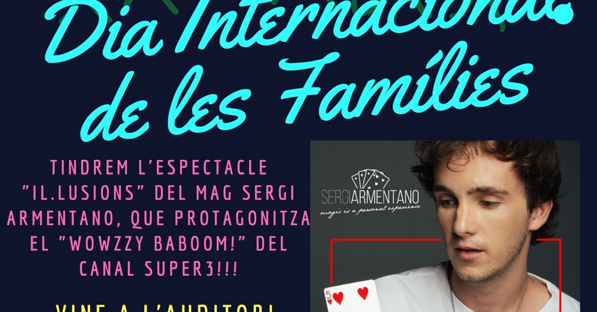 Un espectacle de m�gia per celebrar el Dia Internacional de les Fam�lies