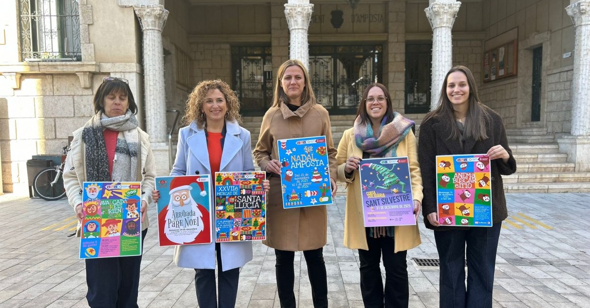 Amposta encn el Nadal amb un programa dactivitats inclusives i solidries fins al 5 de gener