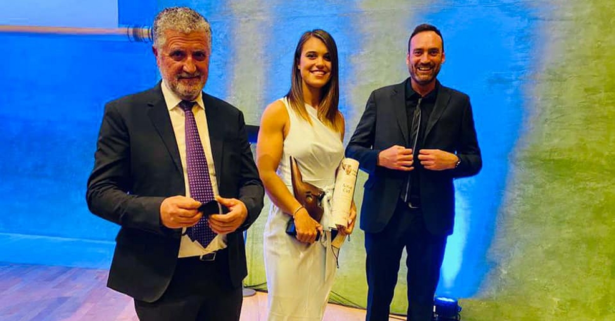 Aina Cid recull el guard� de millor esportista catalana del 2020