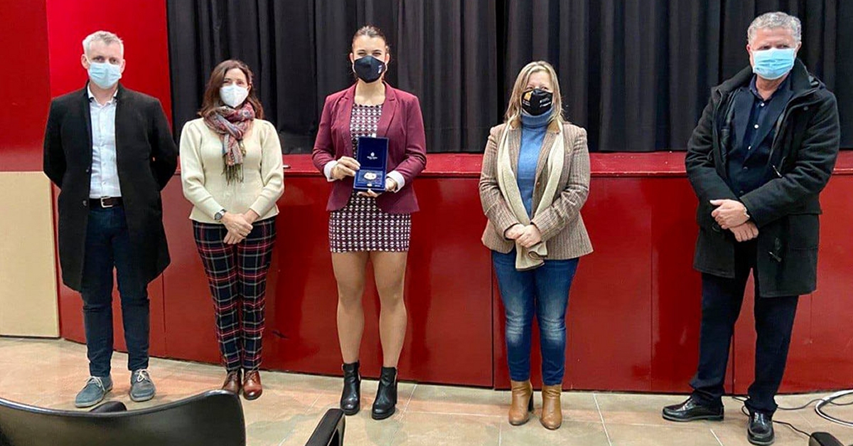 Aina Cid rep la Medalla al M�rit Esportiu del Comit� Ol�mpic