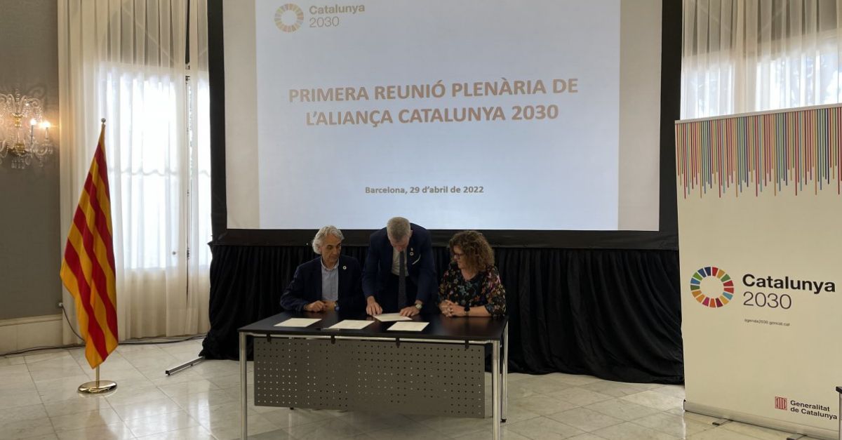 Amposta formalitza l�adhesi� a l�Alian�a Catalunya 2030 en la primera reuni� plen�ria