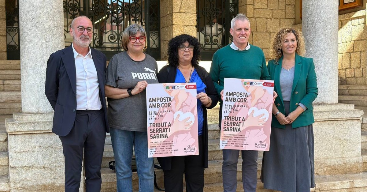 Amposta celebra una nova edici� del festival solidari �Amposta amb cor� amb un tribut a Serrat i Sabina
