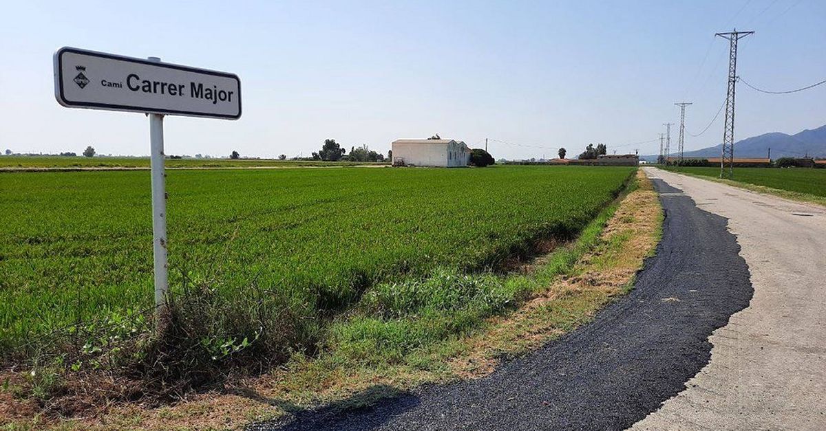 Actuacions d�urg�ncia a una quinzena de camins del Delta de cara la campanya de la sega de l�arr�s