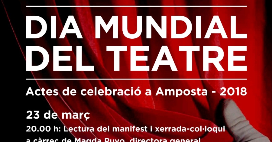 Amposta celebra el Dia Mundial del Teatre