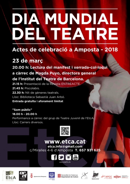 Amposta celebra el Dia Mundial del Teatre | Amposta.info