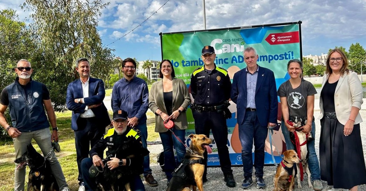Amposta llan�a el cens gen�tic obligatori per a gossos contra l�incivisme i l�abandonament