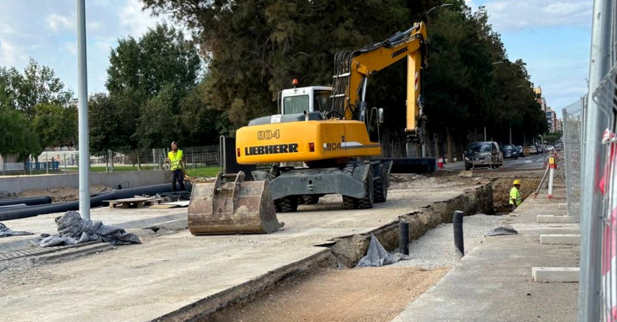 Amposta enllesteix la xarxa de pluvials de la zona firal