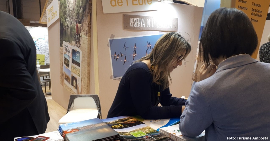 Amposta promociona el patrimoni cultural material i immaterial de la ciutat a Fitur