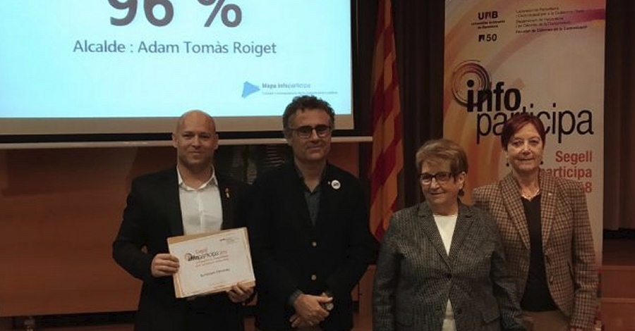 L�Ajuntament d�Amposta renova el Segell Infoparticipa a la transpar�ncia en la comunicaci�