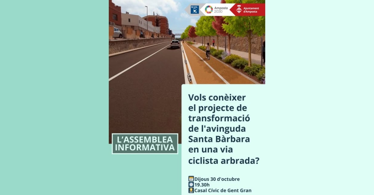 Assemblea informativa: projecte de transformaci av. Santa Brbara