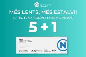 Centre �ptic l�Esguard. M�s lents, m�s estalvi! El teu pack complet per a 3 mesos 5+1