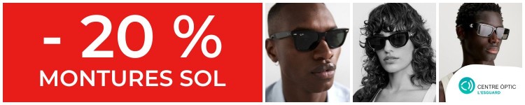 Centre ptic lEsguard. Rebaixes -20% montures de sol