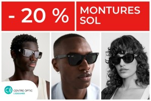 Centre ptic lEsguard. Rebaixes -20% montures de sol