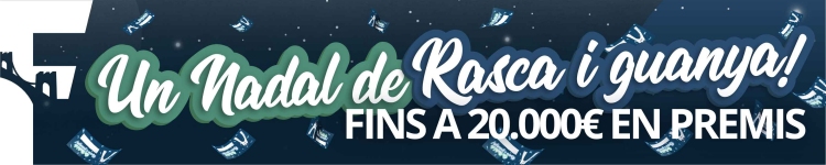 Un Nadal de rasca i guanya!! Fins a 20.000€ en premis - FECOAM Un Nadal de rasca i guanya!! Fins a 20.000€ en premis - FECOAM