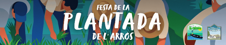 Restaurant l&rsquo;Estany -Casa de Fusta. Festa de la plantada de l&rsquo;arr�s. Diumenge, 7 de juny