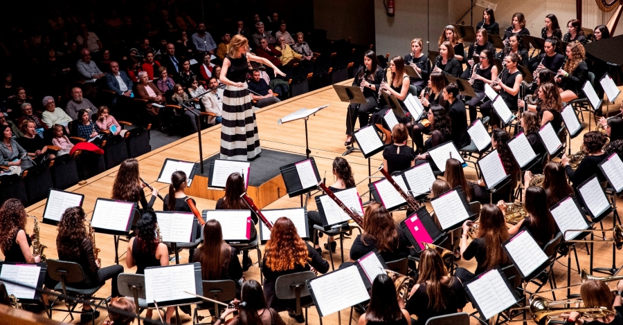 La Banda Simf�nica de Dones de la FSMCV actuar� a la Lira Ampostina