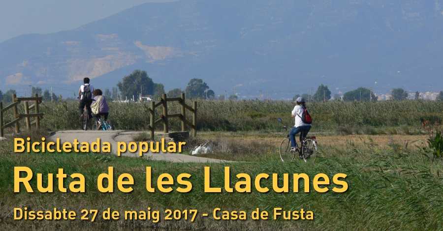 Bicicletada popular Ruta de les Llacunes