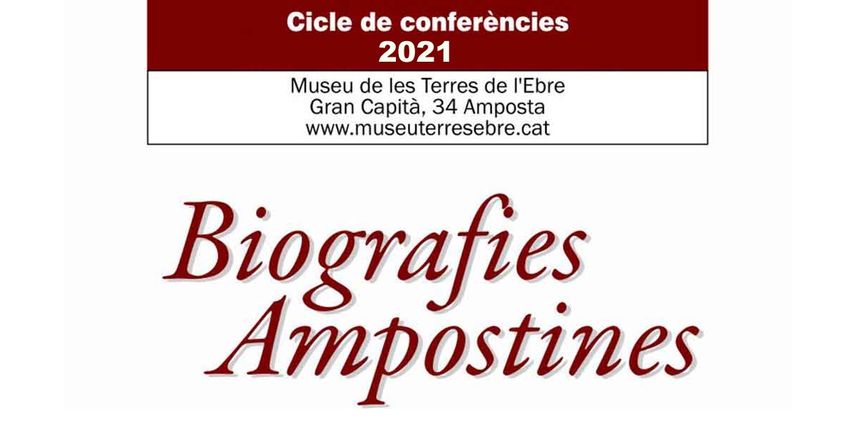 Cancellat |Cicle de conferncies Biografies ampostines Anna Accensi, obrint pas al rem femeni 