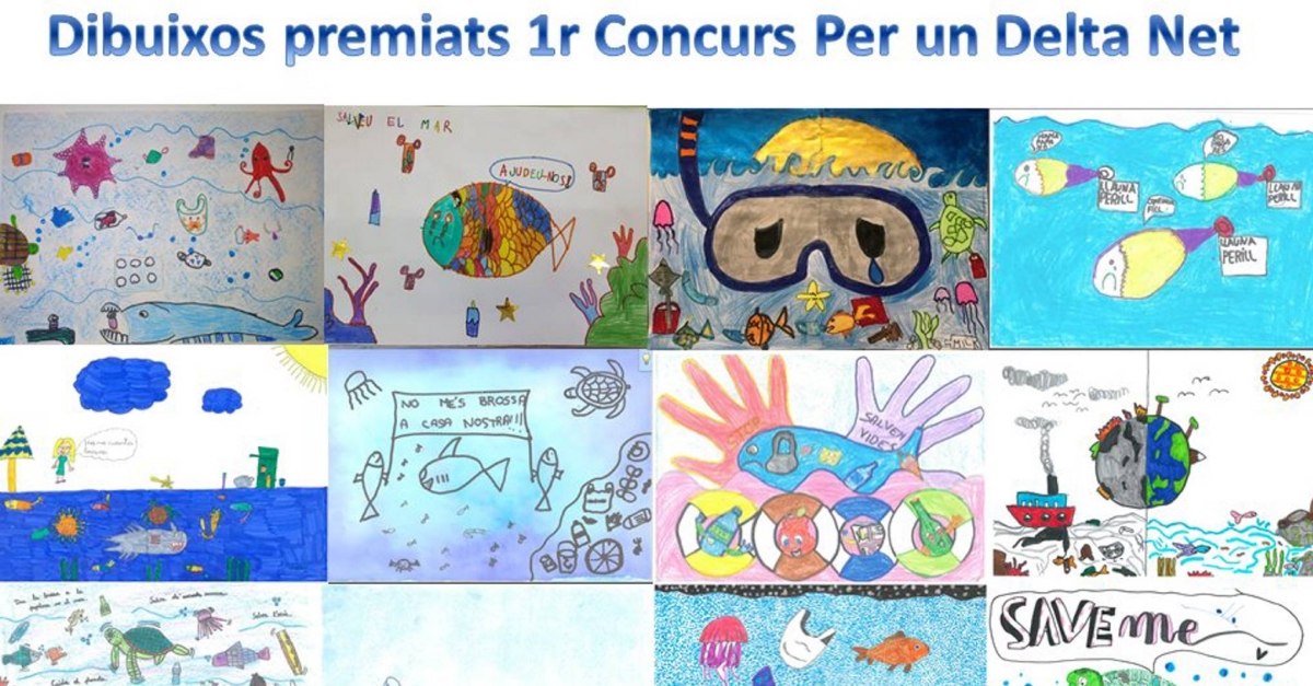 El Parc Natural del Delta de l�Ebre publica un calendari digital amb els dibuixos premiats del primer concurs sobre brossa marina