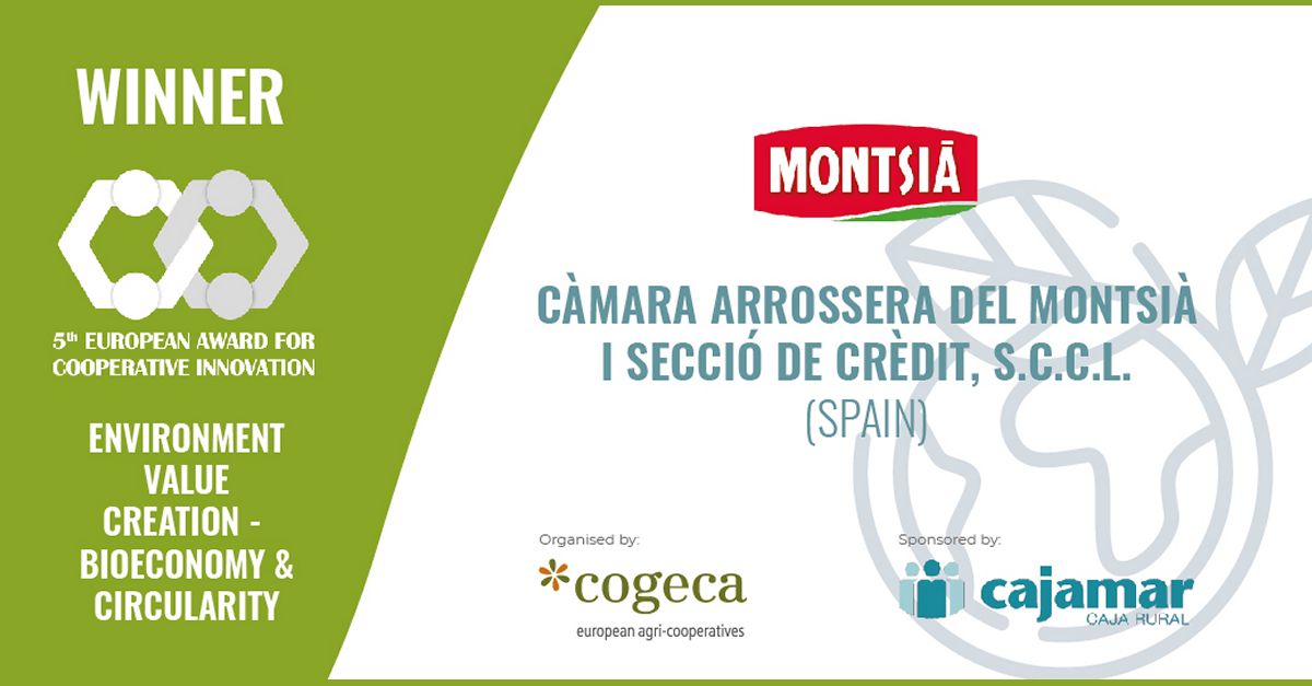 La Cambra Arrossera del Montsi� rep un reconeixement europeu per la creaci� del producte Oryzite