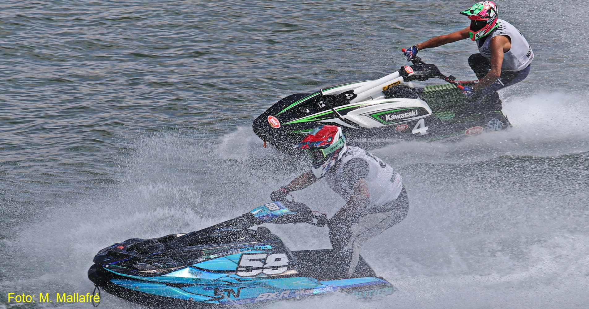 Amposta acull la quarta regata del Circuit Catal� de motos aqu�tiques en una jornada amb canvis a la classificaci�