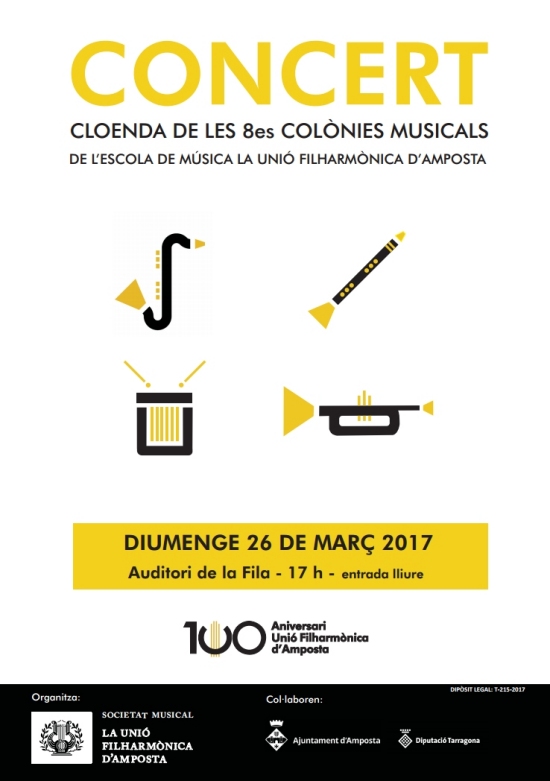 Concert - Cloenda de les VIII Colnies Musicals de la Fila