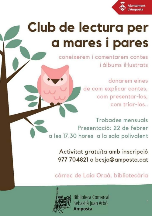 Presentaci del Club de lectura de pares i mares