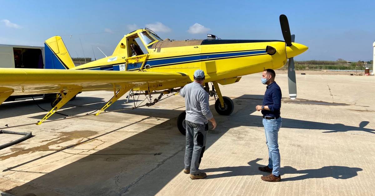 Comen�a la campanya de control dels mosquits al delta de l&rsquo;Ebre amb el tractament de 400 hect�rees d&rsquo;espais naturals