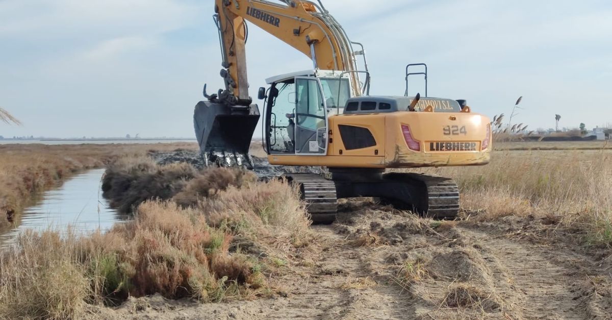 Comencen les obres per refor�ar la protecci� de les basses del delta de l&rsquo;Ebre