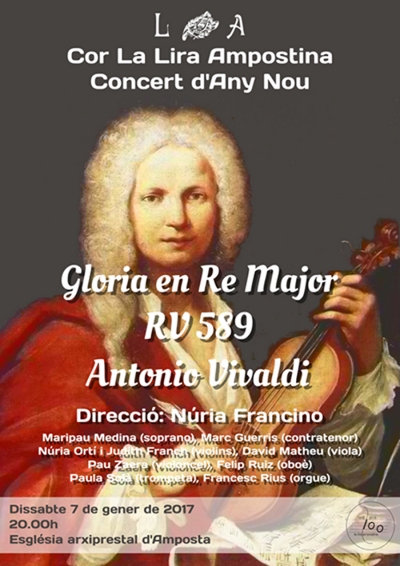 Concert dany nou, a crrec del cor de La Lira Ampostina