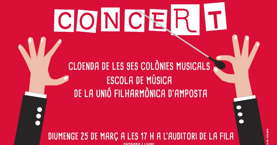 Concert de cloenda de les 9enes Colnies Musicals 