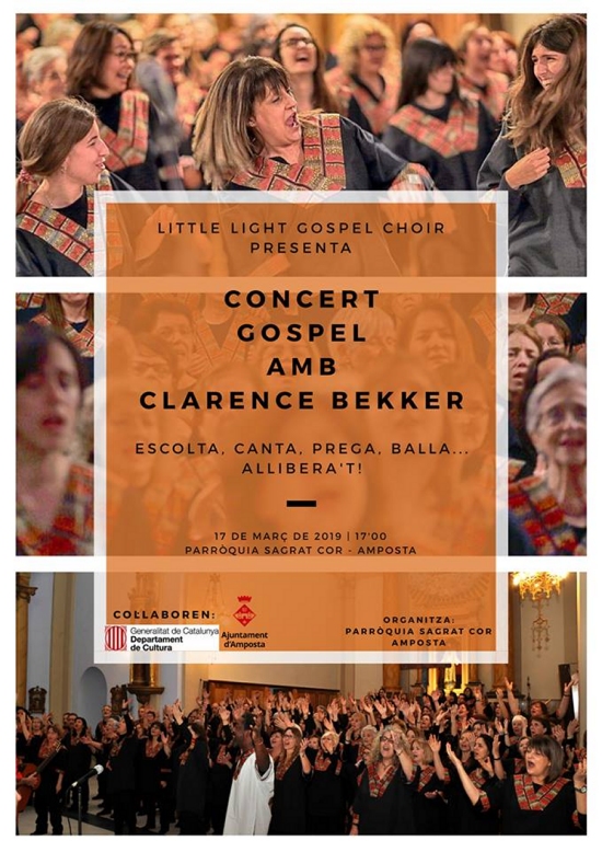 Concert Gospel amb Clarence Bekker