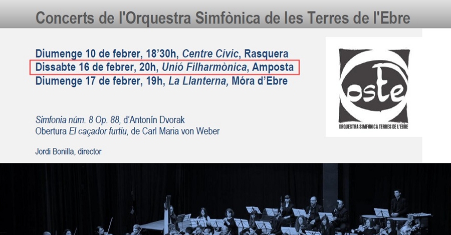 Concert dHivern de lOrquestra Simfnica de les Terres de lEbre