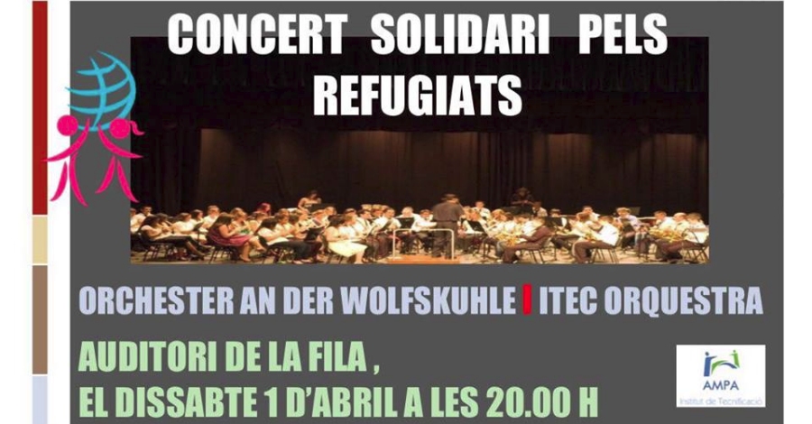 Concert solidari pels refugiats: Orchester an der Wolfskuhle i ITEC Orquestra