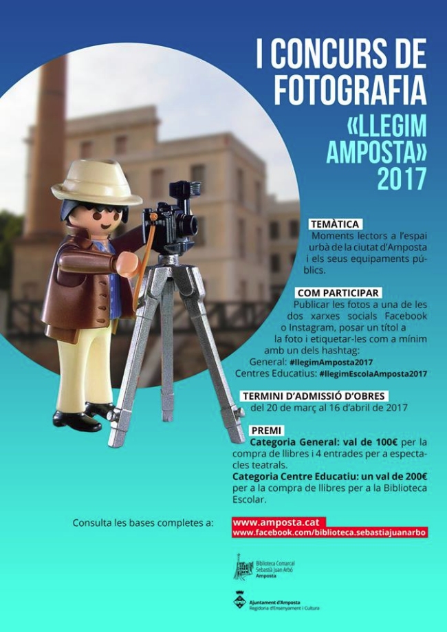 I Concurs de fotografia Llegim Amposta