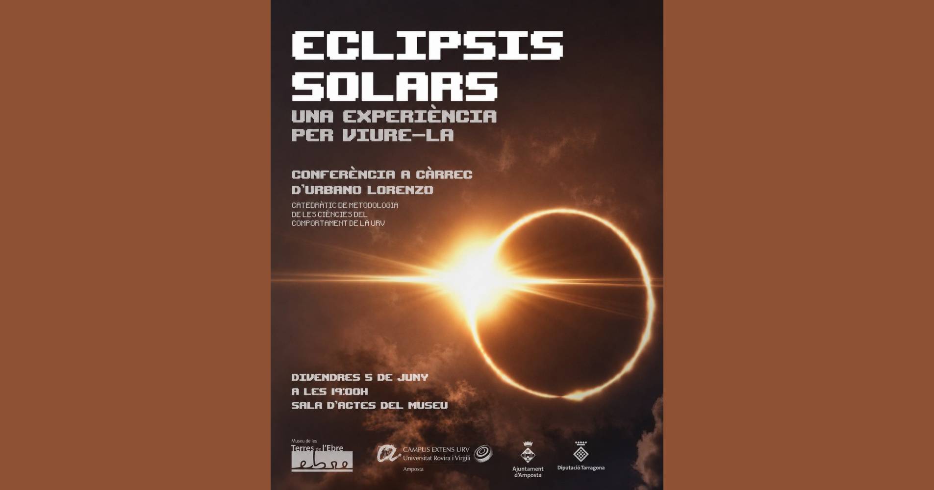 Confer�ncia: eclipsis solars, una experi�ncia per viure-la