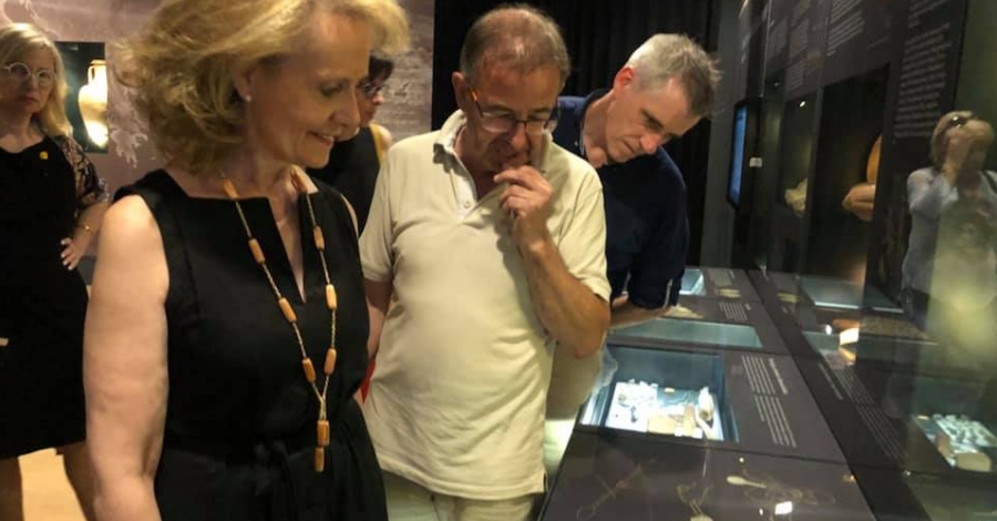 La consellera de Cultura visita Amposta